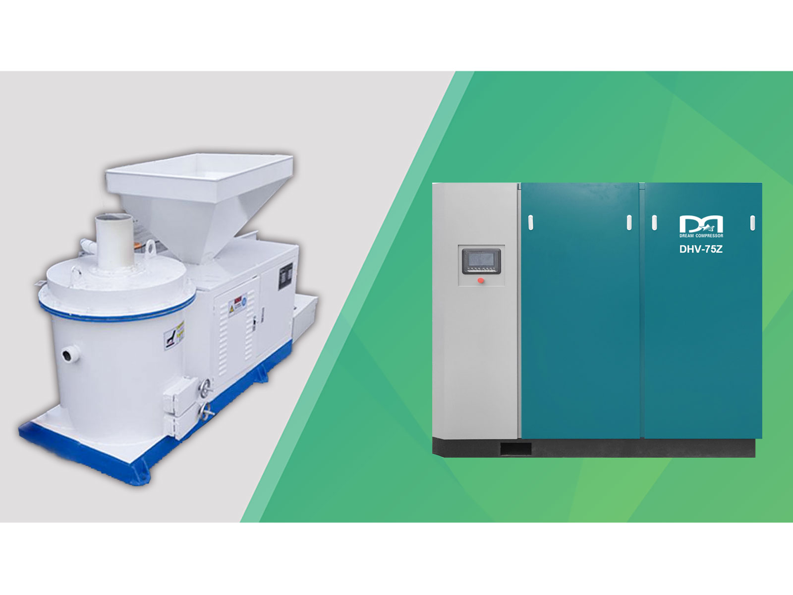 焚烧机配套——二级压缩永磁变频空压机