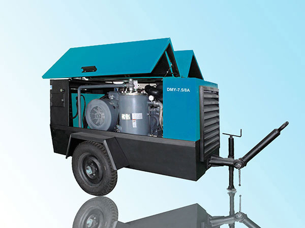 两轮移动式柴油电动螺杆空压机