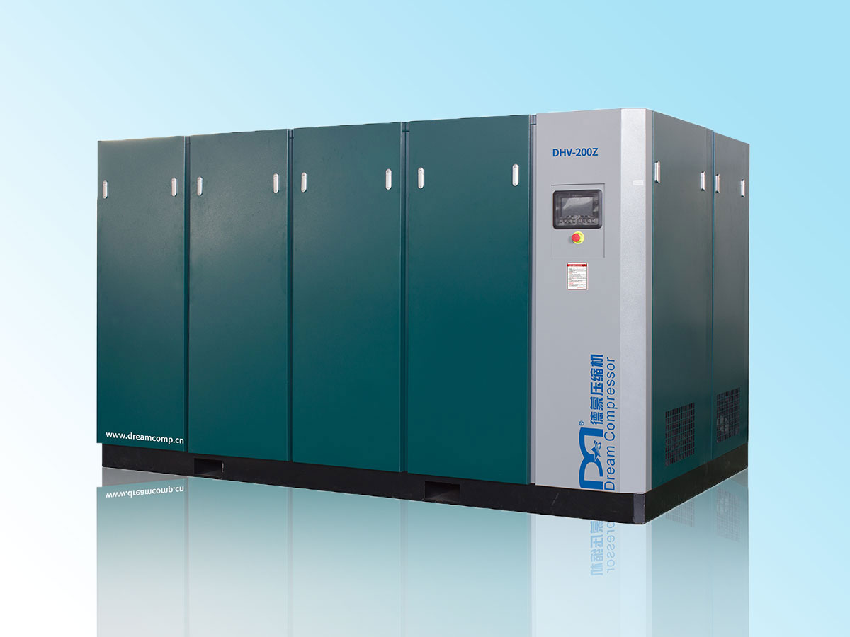 二级压缩螺杆空压机