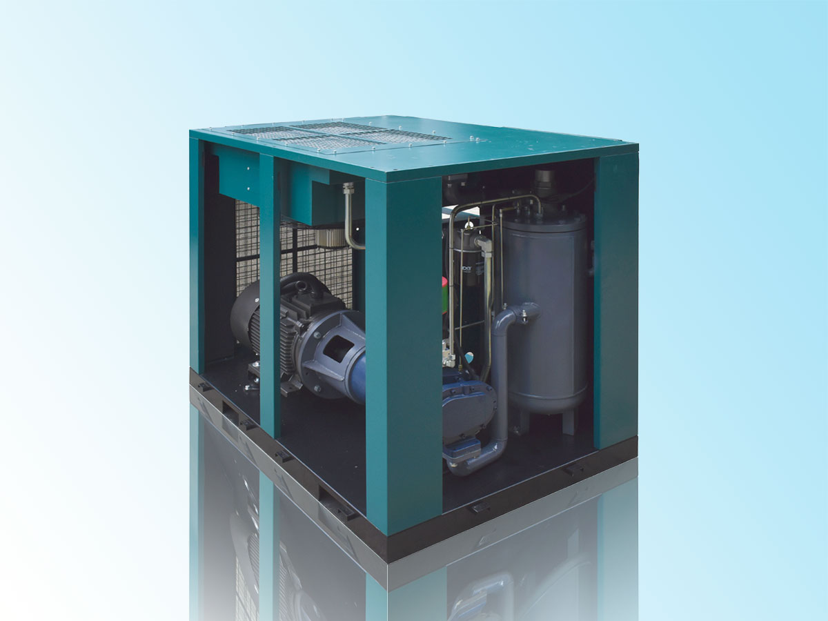 单级压缩永磁变频螺杆空压机