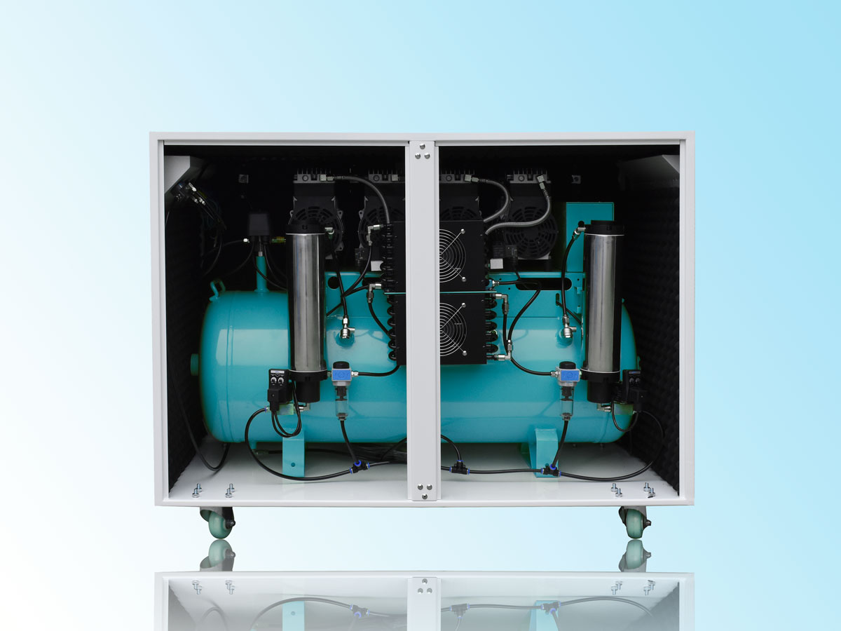 无油静音活塞空压机 无油静音活塞空压机