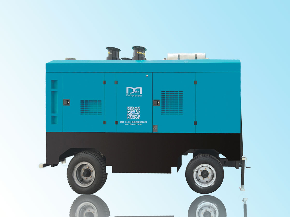 四轮移动式柴油电动螺杆空压机
