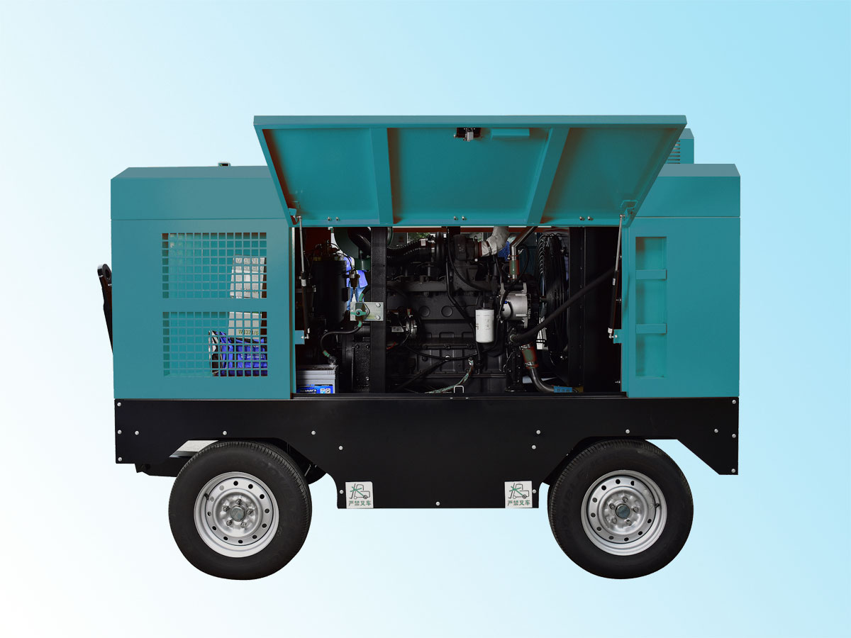 矿山配套——移动空压机